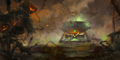 Halloween loading screen.