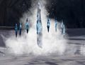 Corrupted Ice Formation