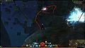 This spark requires you to approach from the side. Do not fall off the edge as the fall will kill you.