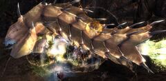 Legendary Cobalt Great Jungle Wurm Head (historical).jpg