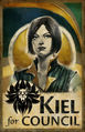Ellen Kiel's campaign poster.