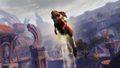Charged jump