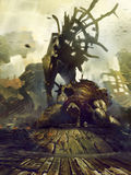 Lion's Court, in the aftermath of the battle.