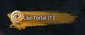 The unique portal context action interface.