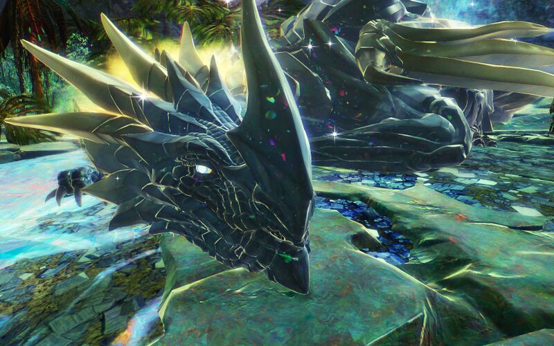 File:Aurene in the Crystal Cave.jpg