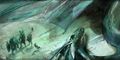 Destiny's Edge standing before Glint's corpse.