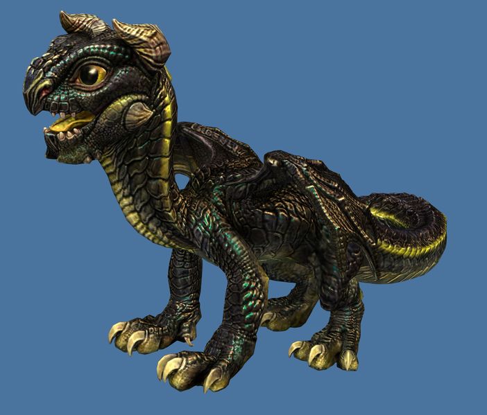 File:Mini Blue Skyscale Hatchling.jpg