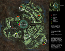 Map of all Tower of Nightmares achievements.