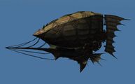 The Mini Pact Airship miniature.